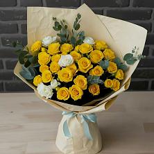 Букет цветов из:  Розы в Верхнее Синячихе