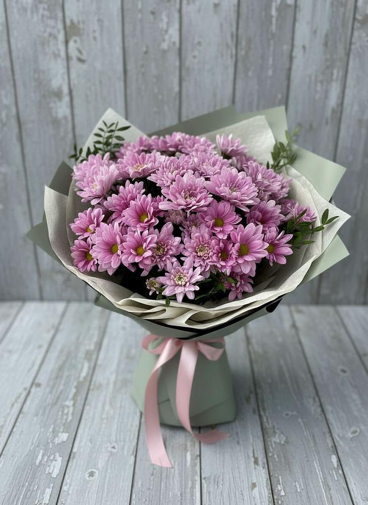 Букет цветов из: Хризантемы в Верхнее Синячихе