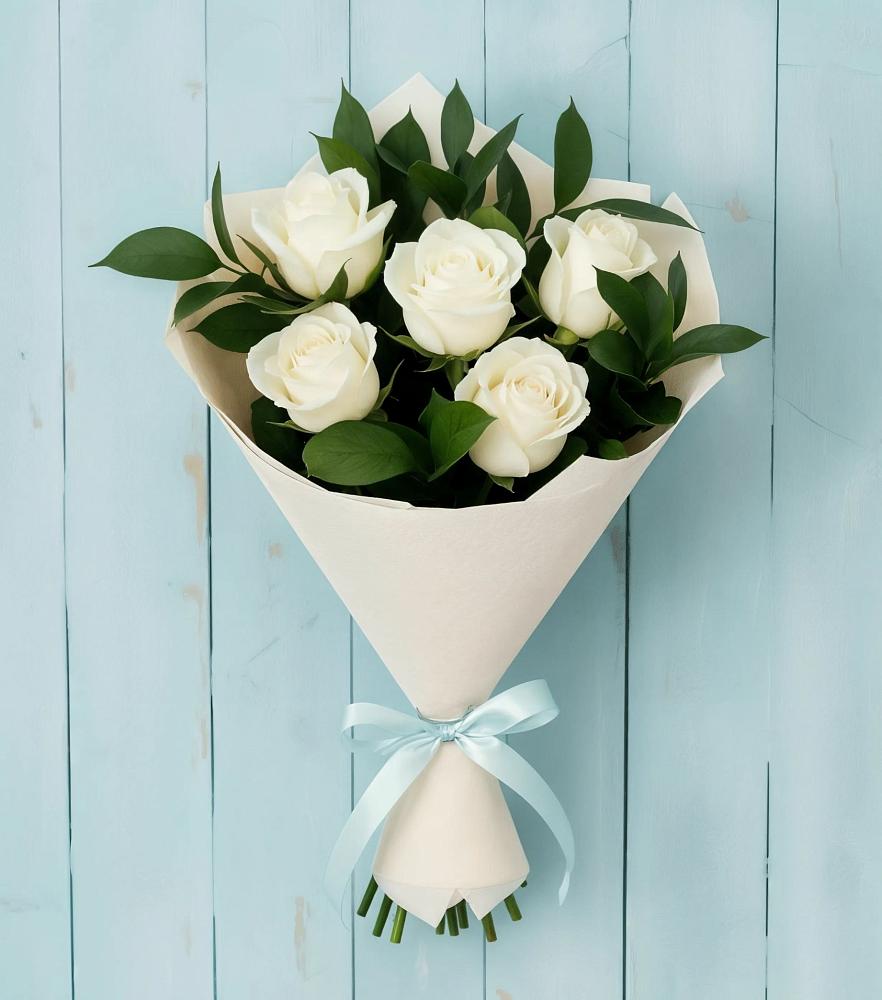 Букет цветов из: Розы в Верхнее Синячихе