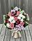 Букет цветов из: Альстромерии, Гвоздики, Розы и Хризантемы в Верхнее Синячихе