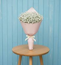 Букет цветов из:  Гипсофила в Верхнее Синячихе