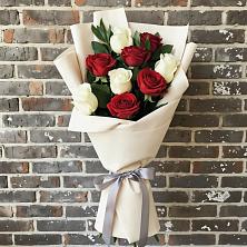Букет цветов из:  Розы в Верхнее Синячихе