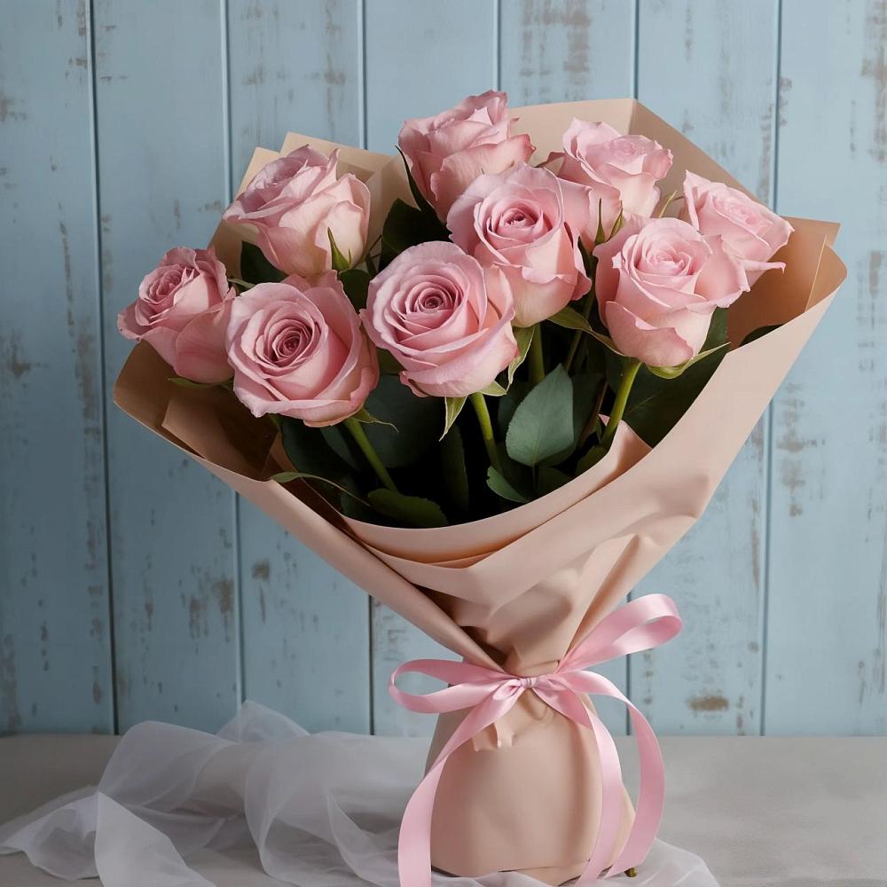 Букет цветов из: Розы в Верхнее Синячихе