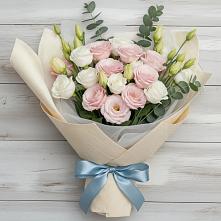 Букет цветов из:  Лизиантусы #REPLACE_PRED# Верхнее Синячихе