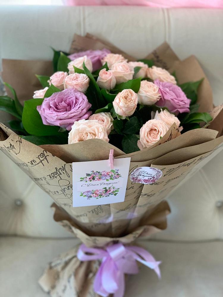 Букет цветов из: Розы в Верхнее Синячихе