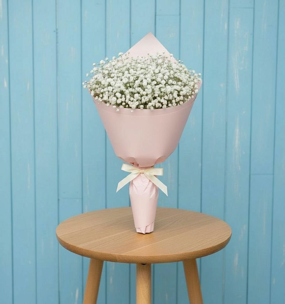 Букет цветов из: Гипсофила в Верхнее Синячихе