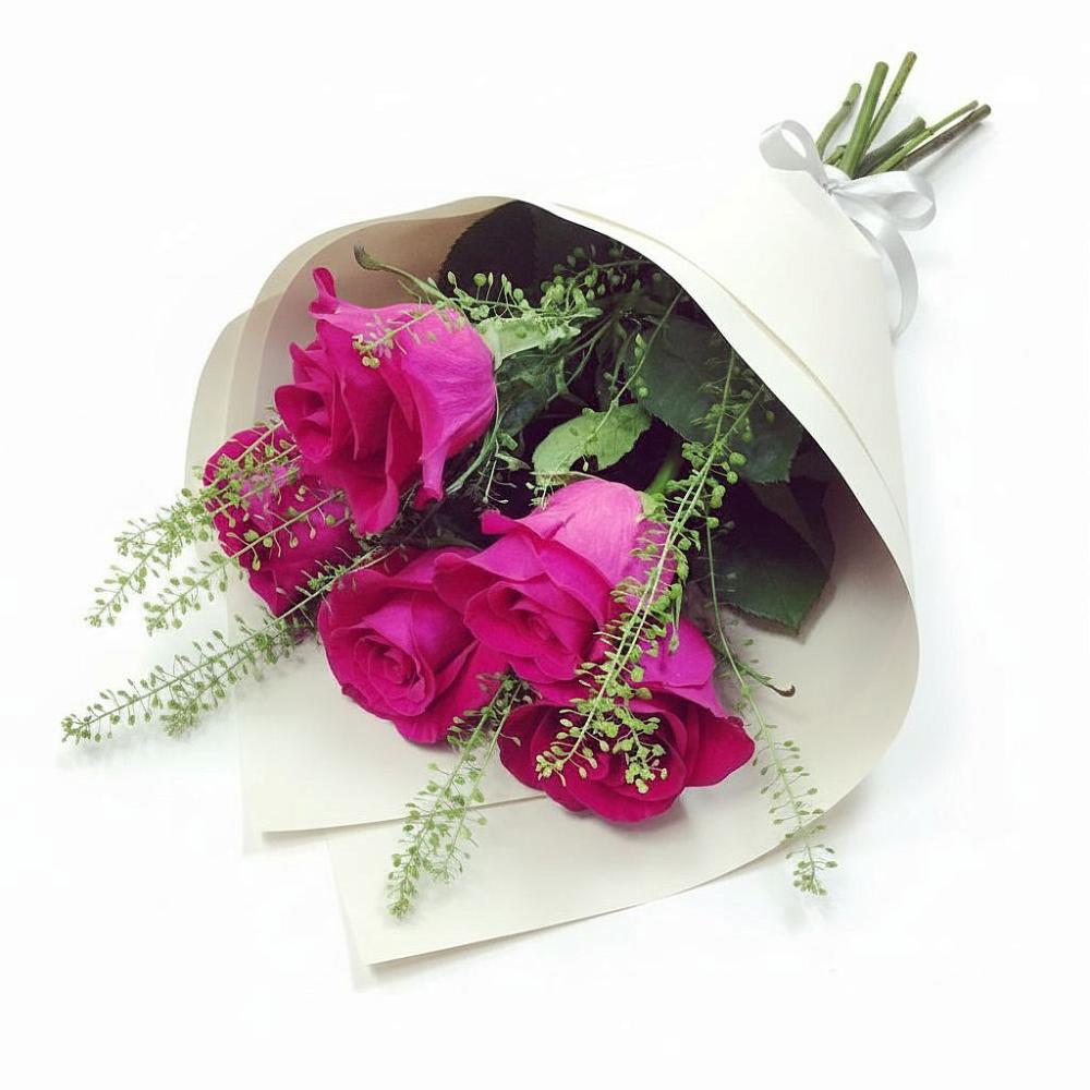 Букет цветов из: Розы в Верхнее Синячихе