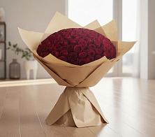 Букет 101 Красная роза в Верхнее Синячихе