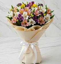 Букет цветов из:  Альстромерии #REPLACE_PRED# Верхнее Синячихе