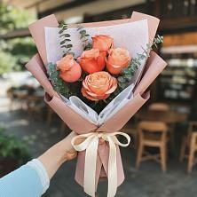 Букет цветов из:  Розы в Верхнее Синячихе