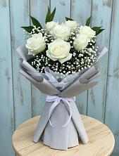 Букет цветов из:  Розы в Верхнее Синячихе