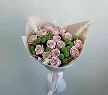 Букет цветов из:  Розы и Хризантемы в Верхнее Синячихе