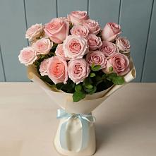 Букет Розовый шарм в Верхнее Синячихе