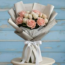Букет цветов из:  Розы #REPLACE_PRED# Верхнее Синячихе