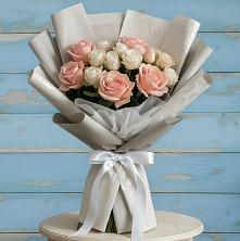 Букет цветов из:  Розы в Верхнее Синячихе