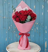 Букет цветов из:  Розы в Верхнее Синячихе
