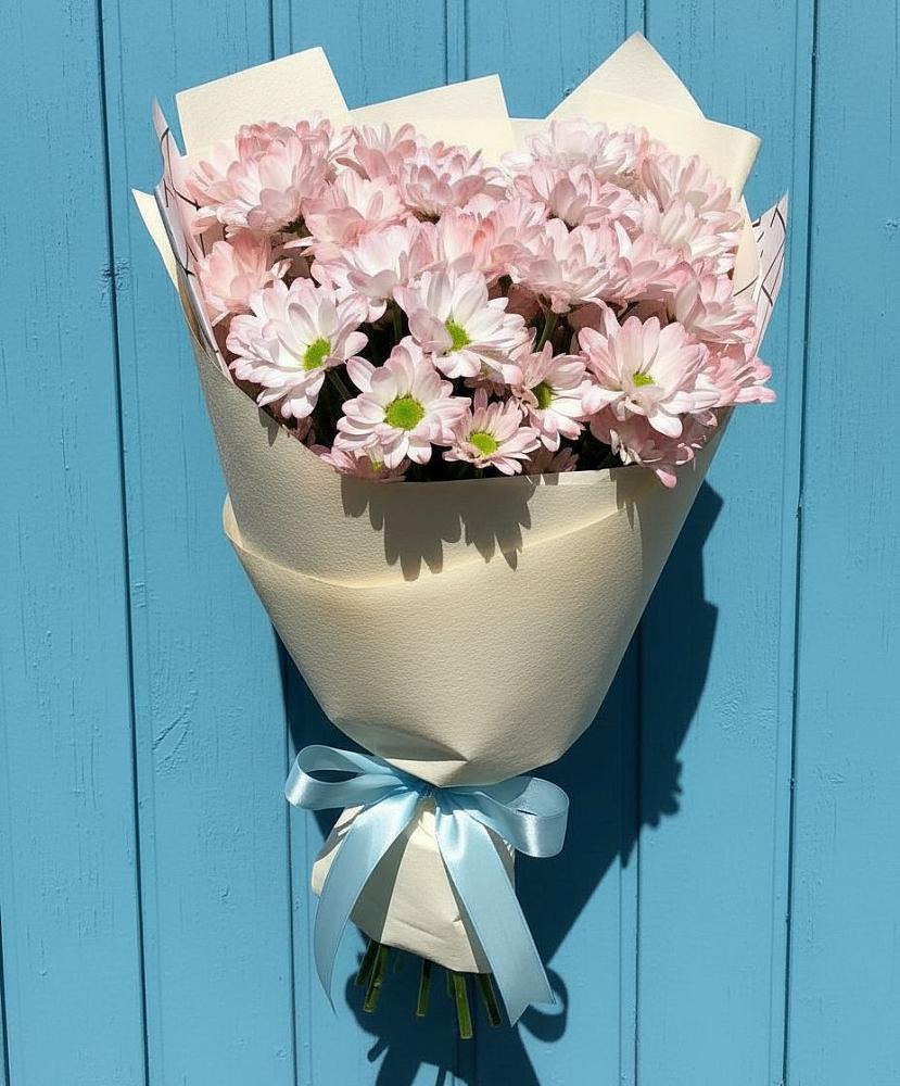 Букет цветов из: Хризантемы в Верхнее Синячихе