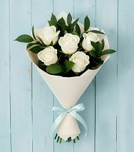 Букет цветов из:  Розы в Верхнее Синячихе