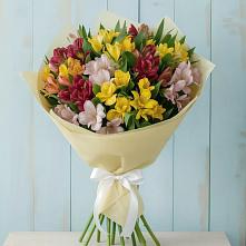 Букет цветов из:  Альстромерии #REPLACE_PRED# Верхнее Синячихе