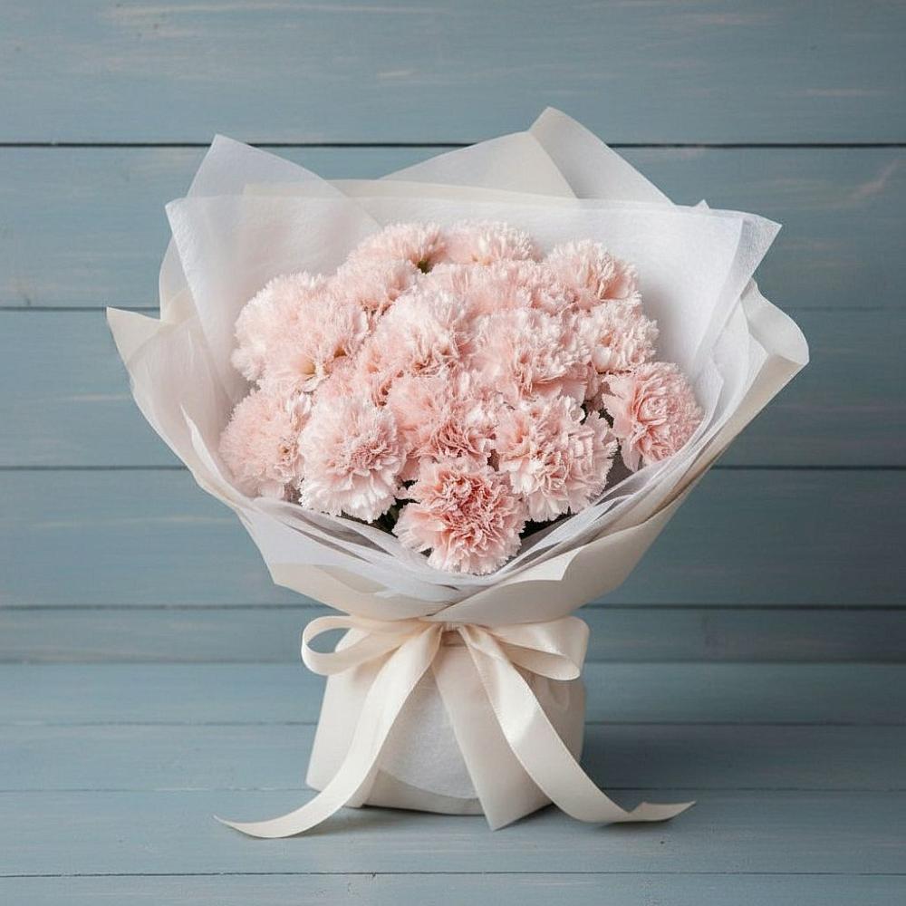 Букет цветов из: Гвоздики в Верхнее Синячихе