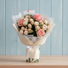 Букет цветов из:  Розы в Верхнее Синячихе