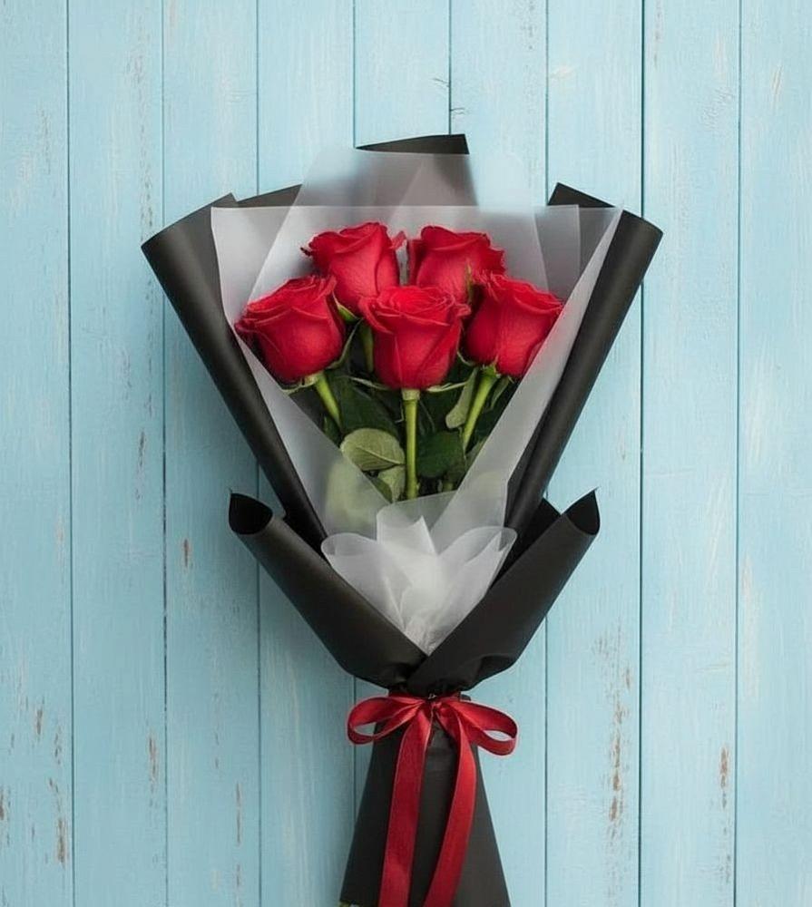 Букет цветов из: Розы в Верхнее Синячихе