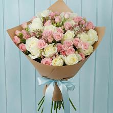 Букет цветов из:  Розы в Верхнее Синячихе